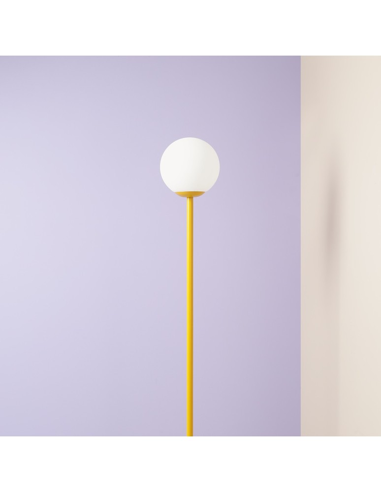Modern floor lamps - Aldex Pinne Mustard Standing Lamp 1 x max 15W LED (1080A14) - product kolory-swiatla.pl 2