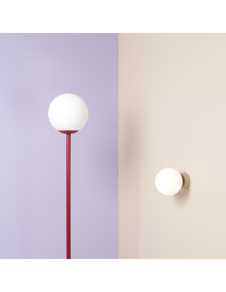 Modern floor lamps - Aldex Pinne Red Wine Standing Lamp 1 x max 15W LED (1080A15) - product kolory-swiatla.pl 2