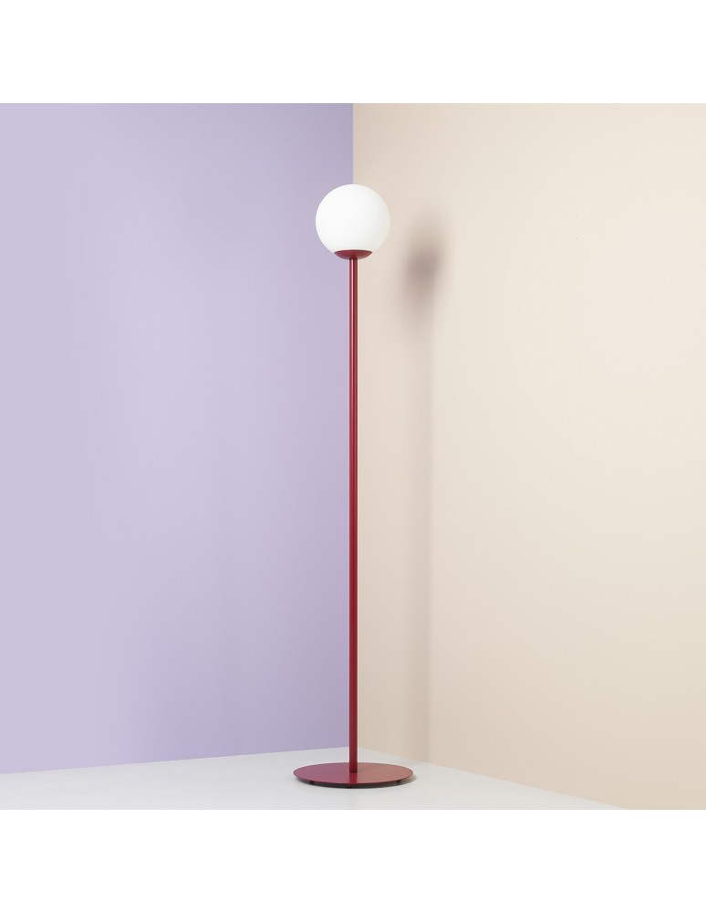 Modern floor lamps - Aldex Pinne Red Wine Standing Lamp 1 x max 15W LED (1080A15) - product kolory-swiatla.pl 4