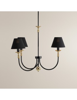 Aldex Żyrandol Roma 3 Czarny 3 x max 10W LED (1118E_1) - produkt 2