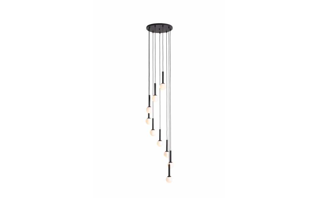 Aldex Lampa Wisząca Riu 9 All Czarny 9 x max 5W LED (1117N1)
