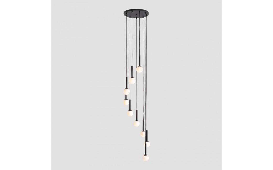 Aldex Lampa Wisząca Riu 9 All Czarny 9 x max 5W LED (1117N1)