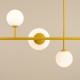 Aldex Lampa Wisząca Dione 6 Mustard 4 x max 10W LED / 2 x max 15W LED (1092K14)