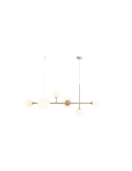 Aldex Lampa Wisząca Dione 6 Beige 4 x max 10W LED / 2 x max 15W LED (1092K17)