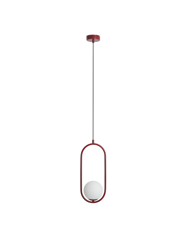 Red pendant lamps - Aldex Riva Red Wine Pendant Lamp 1 x max 10W LED (1086G15). - product kolory-swiatla.pl 1