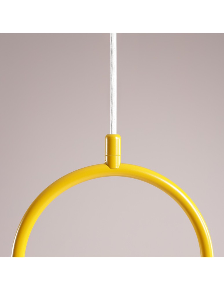 Yellow pendant lamps - Aldex Riva Mustard Pendant Lamp 1 x max 10W LED (1086G14) - product kolory-swiatla.pl 3