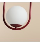 Red pendant lamps - Aldex Riva Red Wine Pendant Lamp 1 x max 10W LED (1086G15). - product 3