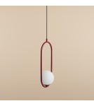 Red pendant lamps - Aldex Riva Red Wine Pendant Lamp 1 x max 10W LED (1086G15). - product 4