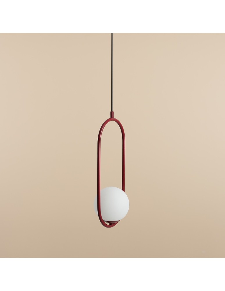 Red pendant lamps - Aldex Riva Red Wine Pendant Lamp 1 x max 10W LED (1086G15). - product kolory-swiatla.pl 4