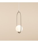 Beige pendant lamps - Aldex Pendant Lamp Riva Beige 1 x max 10W LED (1086G17) - product 3