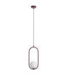 Red pendant lamps - Aldex Riva Red Wine Pendant Lamp 1 x max 10W LED (1086G15). - product 7