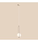 Beige pendant lamps - Aldex Pendant Lamp Riva Beige 1 x max 10W LED (1086G17) - product 5