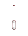 Aldex Lampa Wisząca Riva 2 Red Wine 2 x max 10W LED (1086H15) Aldex Lampa Wisząca Riva 2 Red Wine 2 x max 10W LED (1086H15)