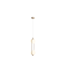 Beige pendant lamps - Aldex Pendant Lamp Riva 2 Beige 2 x max 10W LED (1086H17) - product 1