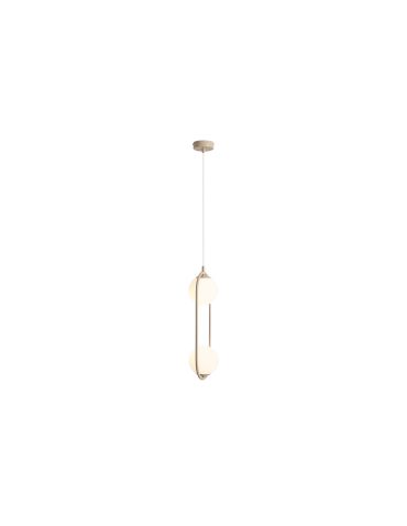 Aldex Pendant Lamp Riva 2 Beige 2 x max 10W LED (1086H17)