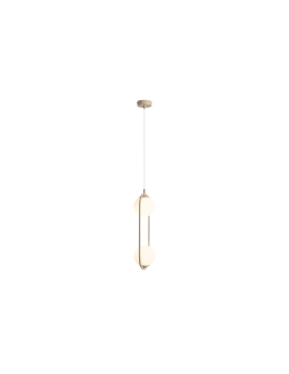 Aldex Lampa Wisząca Riva 2 Beige 2 x max 10W LED (1086H17)
