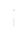 Aldex Lampa Wisząca Riva 2 Beige 2 x max 10W LED (1086H17)