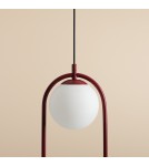 Red pendant lamps - Aldex Riva 2 Red Wine Pendant Lamp 2 x max 10W LED (1086H15). - product 3