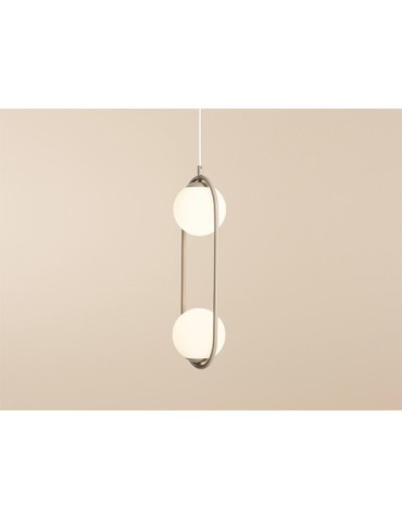 Aldex Pendant Lamp Riva 2 Beige 2 x max 10W LED (1086H17) - product 2