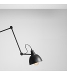 Broken floor lamps - Aldex Aida Standing Lamp Black (Gold Shade Center) 1 x max 15W LED (843A) - product 2