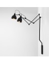 Aldex Wall lamp Aida 2 Black 2 x max 15W LED (842D)