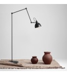 Broken floor lamps - Aldex Aida Standing Lamp Black (Gold Shade Center) 1 x max 15W LED (843A) - product 5