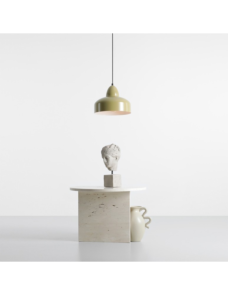 Scandinavian style pendant lamps - Aldex Como Pistachio Pendant Lamp 1 x max 15W LED (946G12) - product kolory-swiatla.pl 4