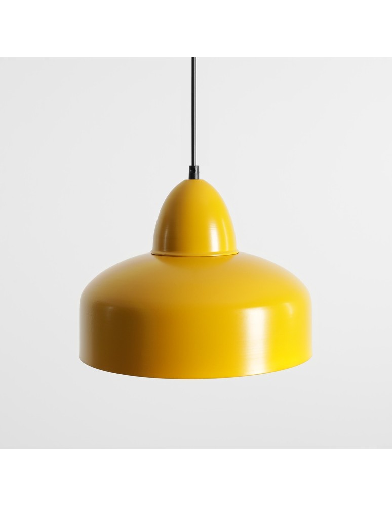 Scandinavian style pendant lamps - Aldex Como Mustard Pendant Lamp 1 x max 15W LED (946G14) - product kolory-swiatla.pl 2