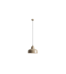 Scandinavian style pendant lamps - Aldex Como Beige Pendant Lamp 1 x max 15W LED (946G17) - product 1