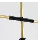 Pendant lamps over the island - Aldex Pendant Lamp Trevo 7 Black Brass 7 x 35W (1083T40) - product 3