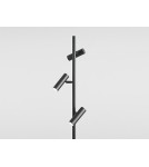 Adjustable floor lamps - Aldex Trevo All Standing Lamp Black 3 x 35W (1104A1) - product 2