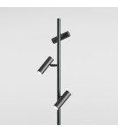 Adjustable floor lamps - Aldex Trevo All Standing Lamp Black 3 x 35W (1104A1) - product 3