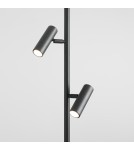 Adjustable floor lamps - Aldex Trevo All Standing Lamp Black 3 x 35W (1104A1) - product 5