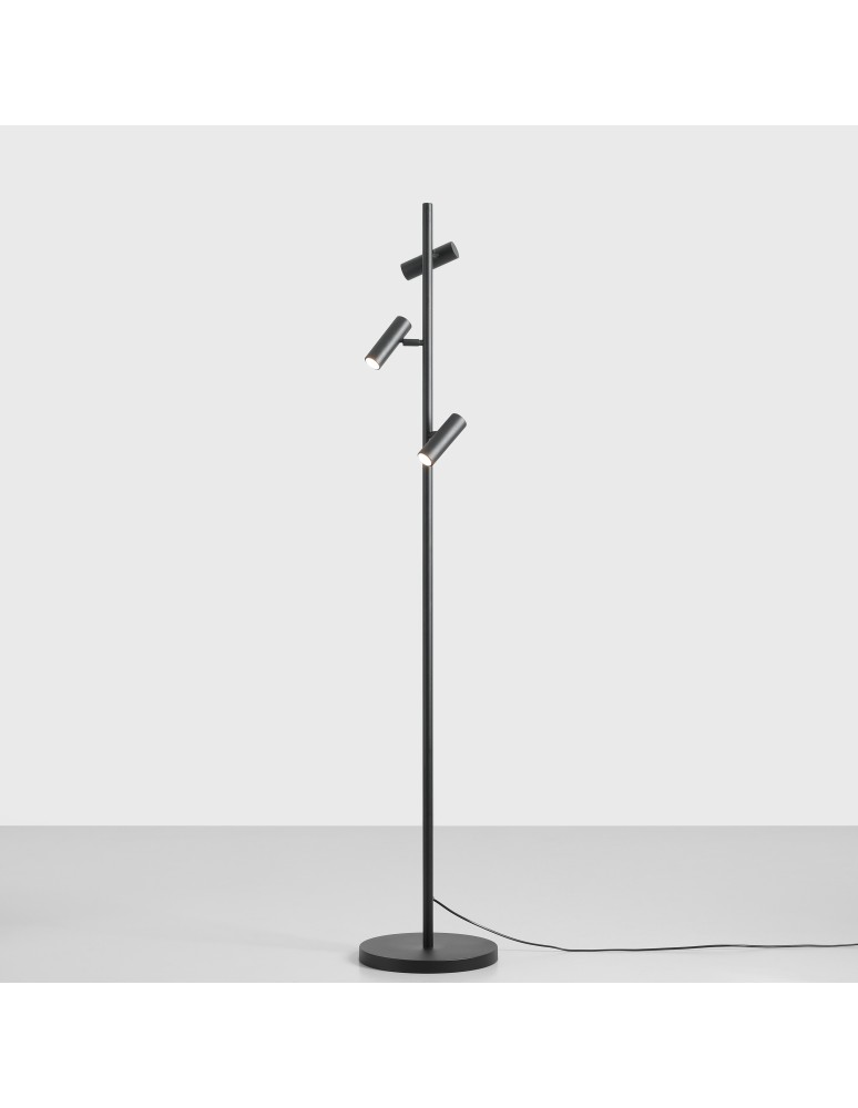 Adjustable floor lamps - Aldex Trevo All Standing Lamp Black 3 x 35W (1104A1) - product kolory-swiatla.pl 9