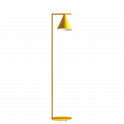 Aldex Lampa Stojąca Form Mustard 1 x max 15W LED (1108A14)