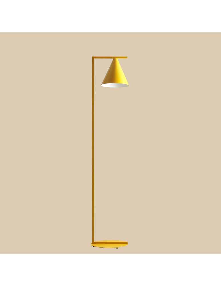 Modern floor lamps - Aldex Form Mustard Standing Lamp 1 x max 15W LED (1108A14) - product kolory-swiatla.pl 2