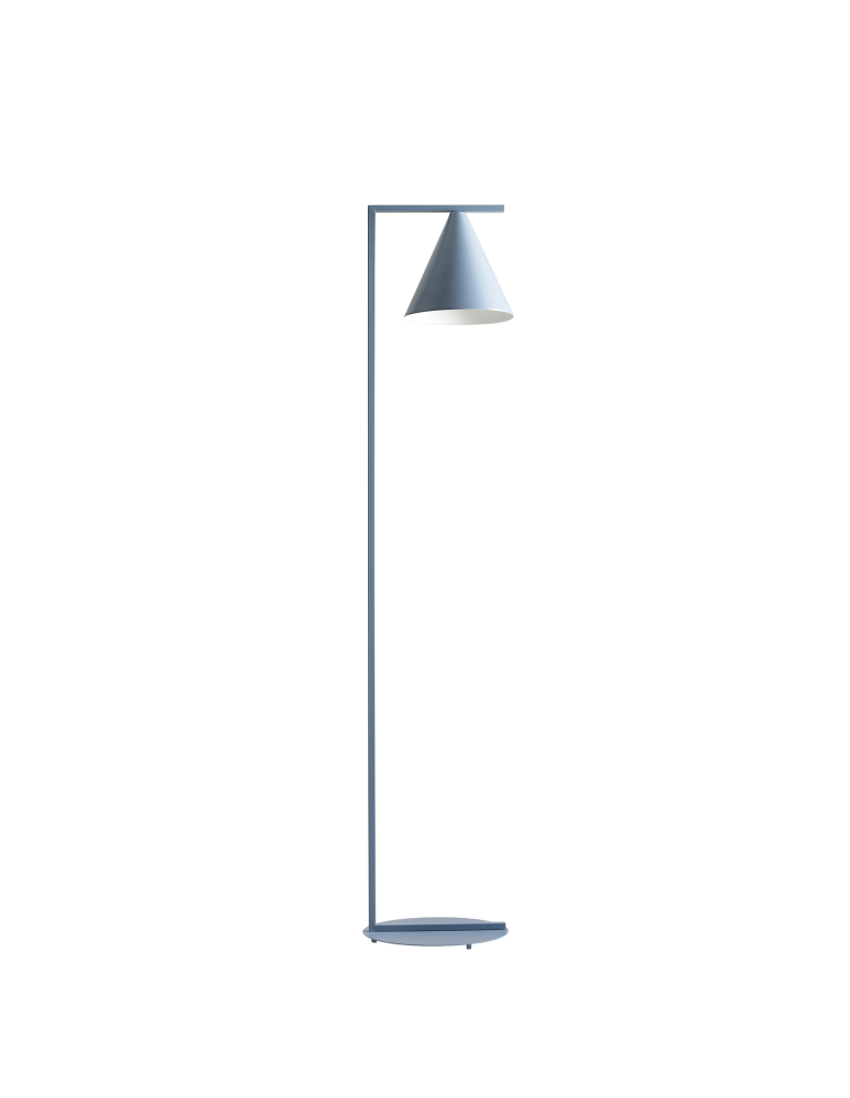 Modern floor lamps - Aldex Standing Lamp Form Dusty Blue 1 x max 15W LED (1108A16). - product kolory-swiatla.pl 1