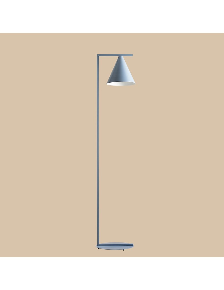 Modern floor lamps - Aldex Standing Lamp Form Dusty Blue 1 x max 15W LED (1108A16). - product kolory-swiatla.pl 2