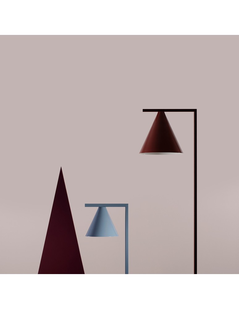 Modern floor lamps - Aldex Standing Lamp Form Dusty Blue 1 x max 15W LED (1108A16). - product kolory-swiatla.pl 4