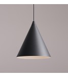 Single pendant lamps - Aldex Form Pendant Lamp Black 1 x max 15W LED (1108G1) - product 3