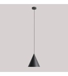 Single pendant lamps - Aldex Form Pendant Lamp Black 1 x max 15W LED (1108G1) - product 6
