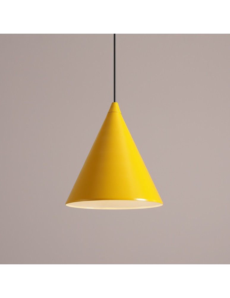 Yellow pendant lamps - Aldex Form Mustard Pendant Lamp 1 x max 15W LED (1108G14). - product kolory-swiatla.pl 2