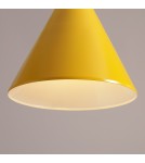 Yellow pendant lamps - Aldex Form Mustard Pendant Lamp 1 x max 15W LED (1108G14). - product 3
