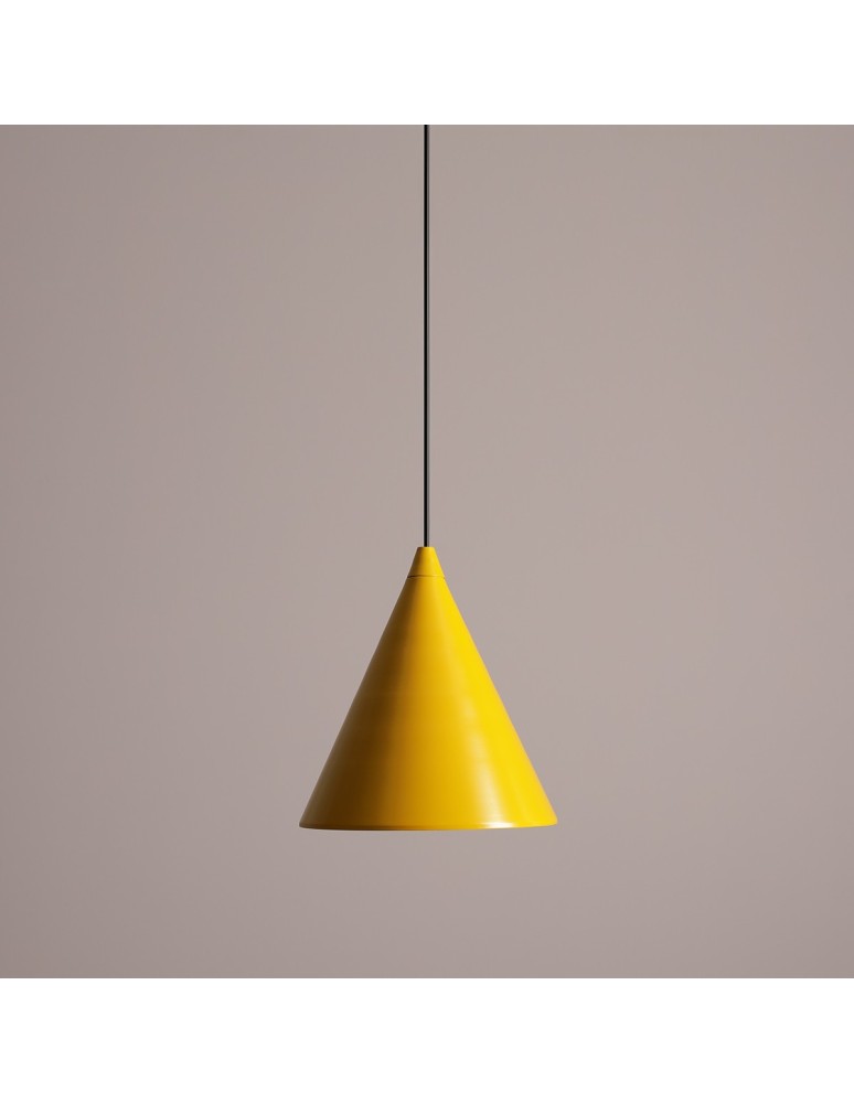 Yellow pendant lamps - Aldex Form Mustard Pendant Lamp 1 x max 15W LED (1108G14). - product kolory-swiatla.pl 4