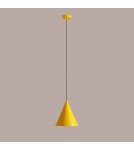 Yellow pendant lamps - Aldex Form Mustard Pendant Lamp 1 x max 15W LED (1108G14). - product 5