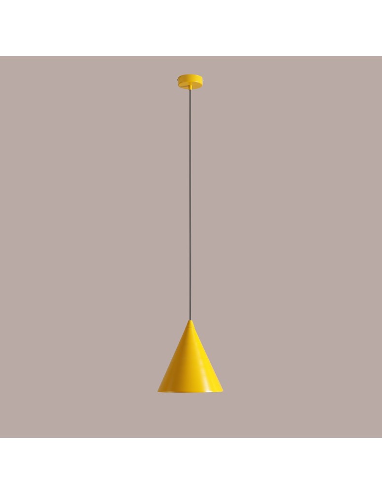 Yellow pendant lamps - Aldex Form Mustard Pendant Lamp 1 x max 15W LED (1108G14). - product kolory-swiatla.pl 5