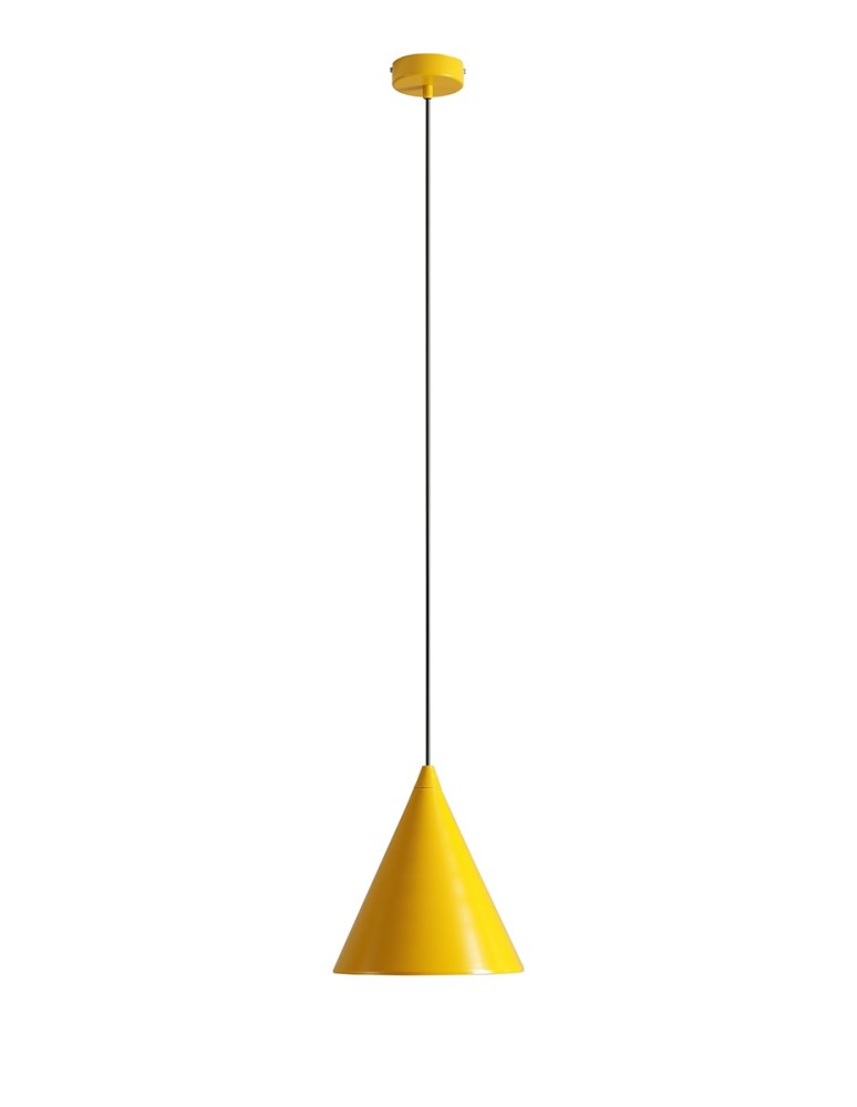 Yellow pendant lamps - Aldex Form Mustard Pendant Lamp 1 x max 15W LED (1108G14). - product kolory-swiatla.pl 6
