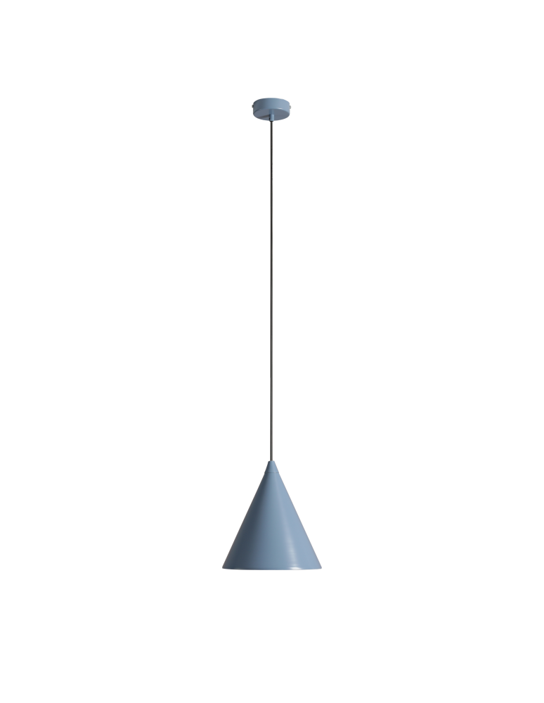 Blue pendant lamps - Aldex Form Dusty Blue Pendant Lamp 1 x max 15W LED (1108G16). - product kolory-swiatla.pl 1