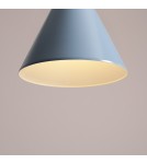 Blue pendant lamps - Aldex Form Dusty Blue Pendant Lamp 1 x max 15W LED (1108G16). - product 3