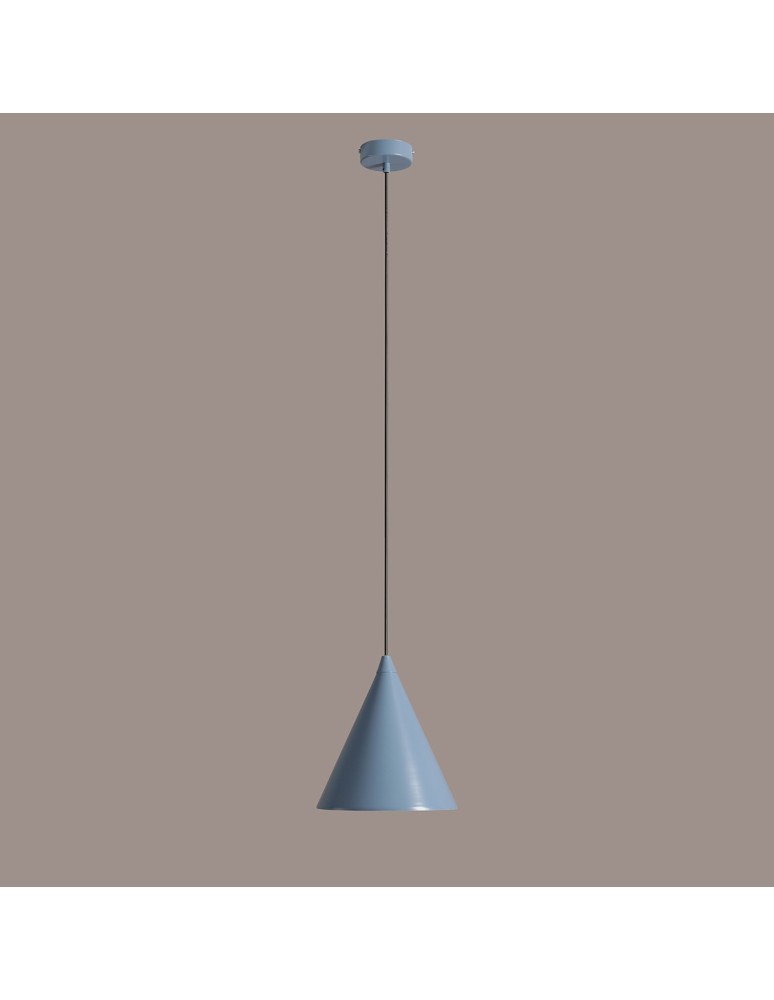 Blue pendant lamps - Aldex Form Dusty Blue Pendant Lamp 1 x max 15W LED (1108G16). - product kolory-swiatla.pl 4